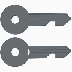 killer-key.png STL file Killer / Blocker key・3D printing idea to download