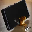 Capybara24_3.webp Capybara Phone Holder / Keyring