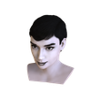 untitled.716.png Audrey Hepburn black and white bust for full color 3D printing
