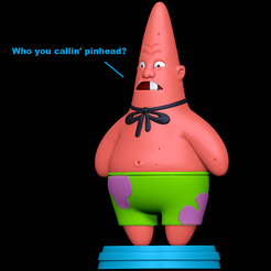 Who you callin’ pinhead? Patrick Star PinHead - SpongeBob SquarePants