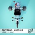 4.jpg Drift Trike - fat tire 1:24 & 1:64 scale model set