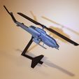 20210201_160104.jpg Super Cobra Helicopter scale model with stand