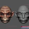 monkey_mask_3d_print_file_08.jpg Black Myth Wukong Mask Monkey King - Halloween Cosplay 3D print model