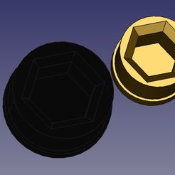 Radschraubendeckel_3.png 3D-Datei 7 pcs. Sechskantschraubenabdeckung / Fahrrad / Auto・3D-druckbares Design zum Herunterladen