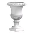 3ddd45.jpg Jarrón clásico para decorar la fachada Maceta Modelo 3D