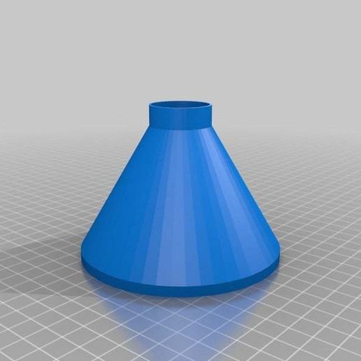 Baby Bottle Funnel - 3D model önizlemesi