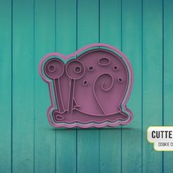 gary.jpg STL-Datei Gary SpongeBob's Pet Ausstechform・3D-druckbares Modell zum Herunterladen