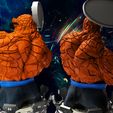 n> 2 a "4 19 es < Ui _JPATREON.COM/3DWICKED ee | ee TERM NEXT Wicked Marvel The Thing Bust: Tested and ready for 3d printing