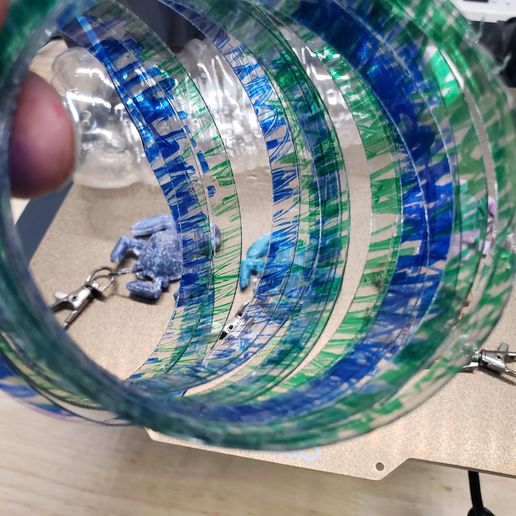 20231112_024644-1.jpg Turtle Keychain (made from recycled bottles)