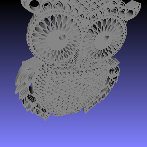 012Snap05.png STL file OWL II (Owls) 2D・3D printing template to download, sergiomdp01