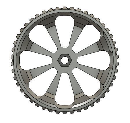 knob4.JPG Easy printed bed levelling knob with M4 nyloc nut for Ender 5 (and more)