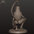 5.jpg Scorpion Cyborg – Futuristic Female Assassin STL for 3D Printing | Obsidian 3D