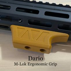 dario_title.jpg Dario M-Lok Ergonomic Grip 3D-print model
