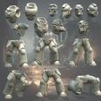 Untitled-1-03.jpg Файл 3D Космический десант Eagle Armor - Truescale・Модель 3D-принтера для загрузки