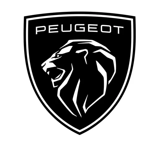 Peugeot logo 3D model