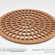 6ef608686c835670d56c6848164f5189_display_large.jpg Various Organic Structure Trivets cnc/laser