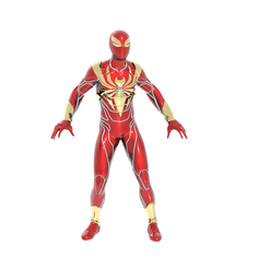 003.png STL-Datei IRON SPIDER-MAN (PS4) herunterladen • Objekt zum 3D-Drucken, carloscage2