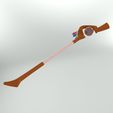 03.jpg Konosuba Wizard archmage Megumin upgraded Staff. Anime, manga, props, cosplay