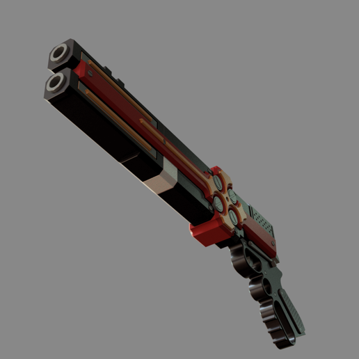 🎮 Gungrave Cerberus 3D Model・ STL File for 3D printing・Cults