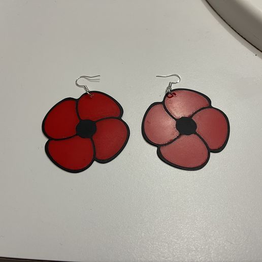 IMG_6502.jpg Poppy Earrings Remembrance Day