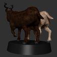 Preview04.jpg Thor s Goats - Thor Love and Thunder 3D print model