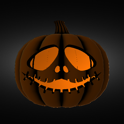 Pump2-render-2.png Archivo STL Calabaza de Halloween・Diseño de impresión en 3D para descargar