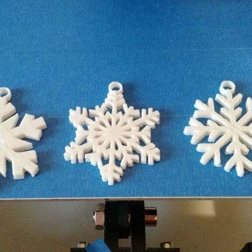 Download free STL file Snowflakes • 3D printing model ・ Cults