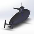 3.png Toy Submarine 3D printing