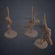 pole-dancer-3D-print.77.jpg Statues of Pole Dancers (pen holders)