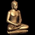 7.jpg Gautam Buddha 3D Model