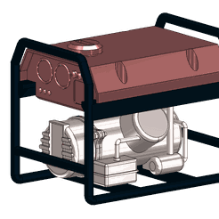 gas engine generator 3.png générateur à moteur à gaz 1/10