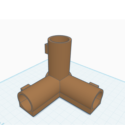 Corner piece for bucket - 3D model önizlemesi