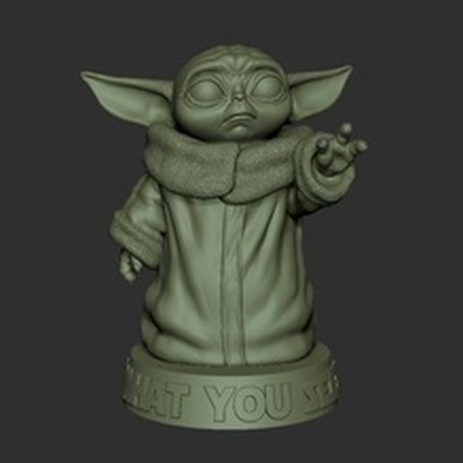 Baby Yoda 3D model