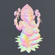 4.jpg Lord Ganesha - 3D göttliche Skulptur für 3D-Druck