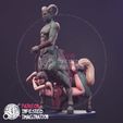 CENTAUR-4.jpg Fichier STL Créature centaure baisant une victime・Modèle à télécharger et à imprimer en 3D