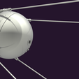 9.png Sputnik - 1 for SLA printers 3D print model