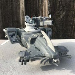tank.jpg Free STL file Tau Hammerhead Devilfish Intake Covers・Template to download and 3D print