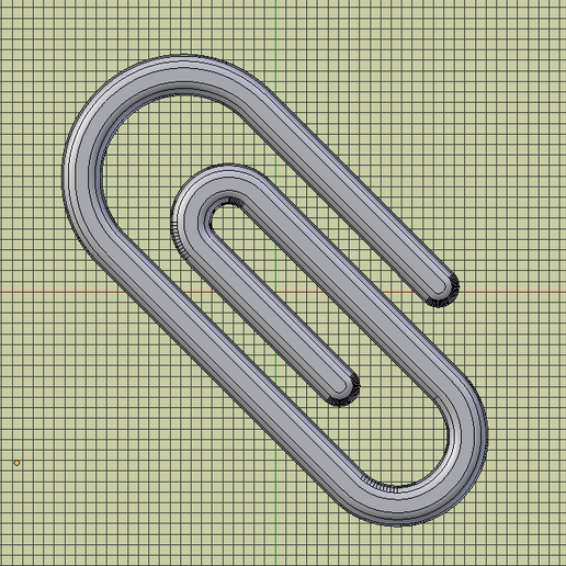 🏢 Big Paper Clip・ STL File for 3D printing・Cults