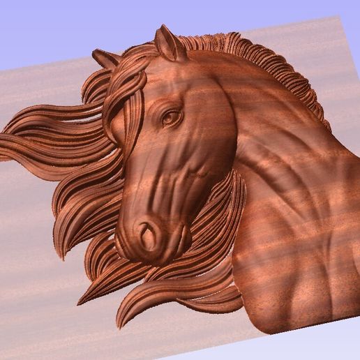 mah.jpg Лошадиная голова 3d печать stl