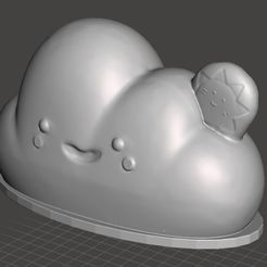 cloud-and-little-sun-light-b.jpg Archivo STL nubes y poca luz solar・Plan de impresora 3D para descargar