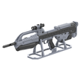 1.png BR55 - Anniversary Battle Rifle - Halo - Printable 3d model - STL + CAD bundle - Commercial Use