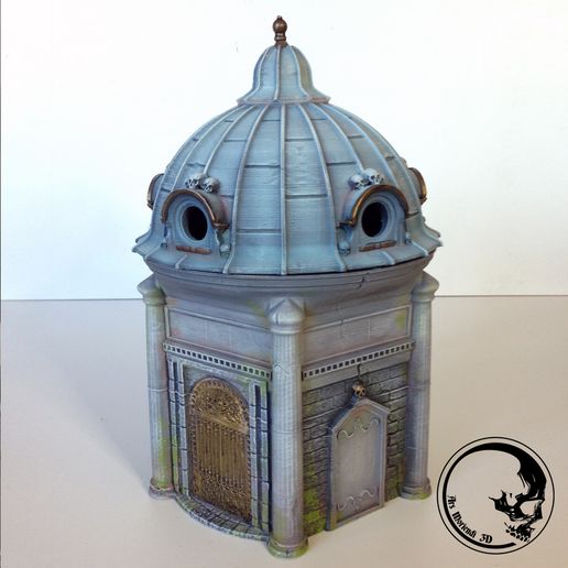 Dice Mausoleum 3D model