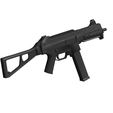 Heckler-Koch-UMP.png OBJ file Heckler Koch UMP・3D printer design to download