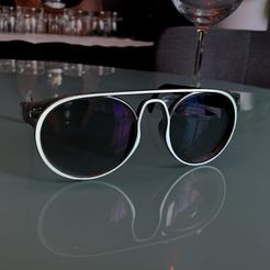 01.jpg STL file Eye Glasses - model B2 - FDM & SLS・3D printable design to download
