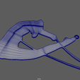 References_Rhythmic_Gymnastics_Key_Ring_01_Wireframe_02.png Rhythmic Gymnastics Key Ring