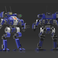 Untitled.png American Mecha Guardian ultralight security mech