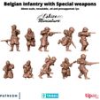 Belge-special-2.jpg Belgian infantry with special weapons - 28mm