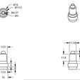 PlotterPen.jpg Pinch Roller for Houston Instruments DMP-60 DL Plotter