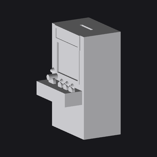 Arcade Cabinet Coin Bank