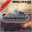5.jpg T-34M A-43 (small scales version) - Soviet army WW2 Second World East front Ostfront RPG Mini Hobby